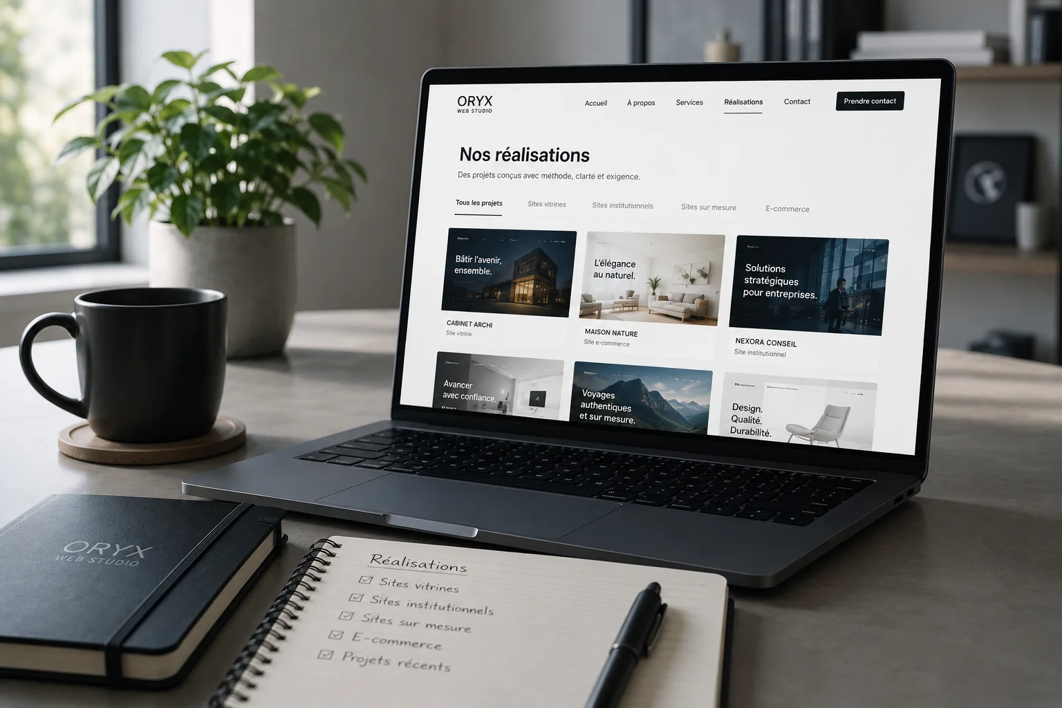 Réalisations – Oryx Web Studio